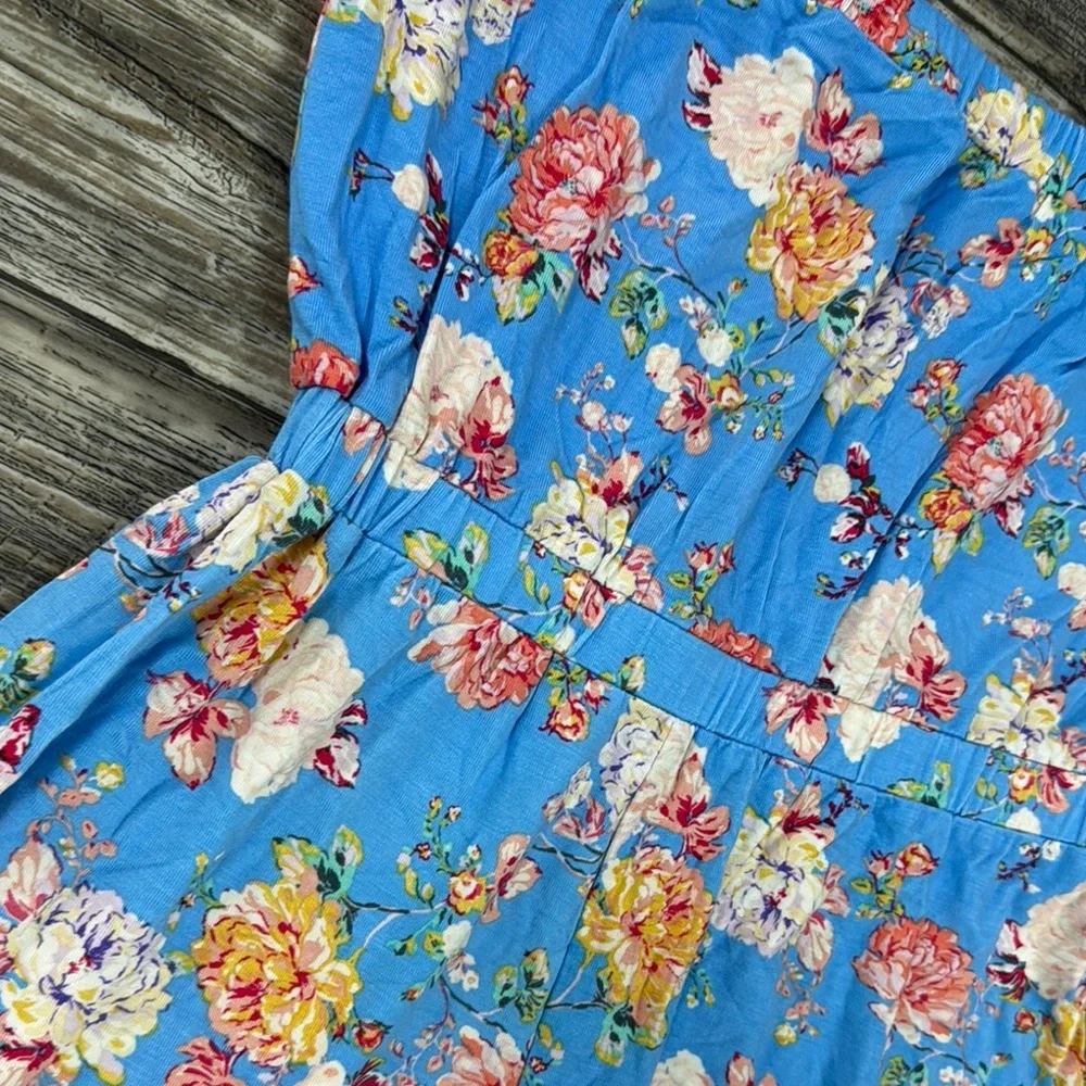 O’Neil Floral Blue Kids Jumpsuit, XXS - Picture 5 of 12
